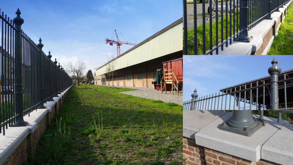 Historische afsluiting - Voorhavenlaan, Gent